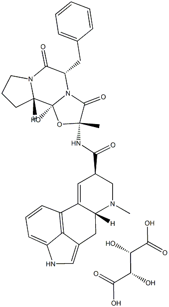 ERGOTAMINE D-TARTRATE Struktur