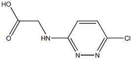 [(6-CHLOROPYRIDAZIN-3-YL)AMINO]ACETIC ACID Struktur