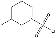 3-METHYLPIPERIDINE-1-SULFONYL CHLORIDE Struktur