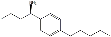 (1R)-1-(4-PENTYLPHENYL)BUTYLAMINE Struktur