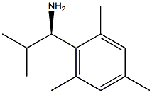 (1R)-2-METHYL-1-(2,4,6-TRIMETHYLPHENYL)PROPYLAMINE Struktur