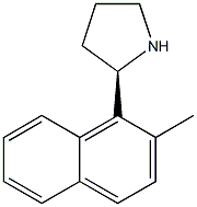 (2R)-2-(2-METHYLNAPHTHYL)PYRROLIDINE Struktur