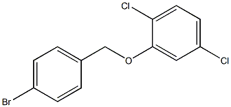 4-BROMOBENZYL-(2,5-DICHLOROPHENYL)ETHER Struktur