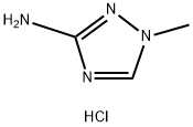 1-METHYL-1H-[1,2,4]TRIAZOL-3-YLAMINE HYDROCHLORIDE Struktur