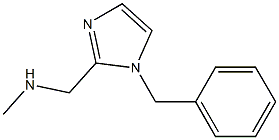 (1-BENZYL-1H-IMIDAZOL-2-YLMETHYL)-METHYL-AMINE Struktur