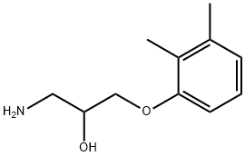 1-AMINO-3-(2,3-DIMETHYL-PHENOXY)-PROPAN-2-OL Struktur