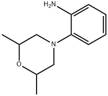 2-(2,6-DIMETHYLMORPHOLIN-4-YL)ANILINE Struktur