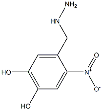 4,5-DIHYDROXY-2-NITRO-BENZYL-HYDRAZINE Struktur