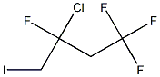 4-IODO-3-CHLORO-1,1,1,3-TETRAFLUOROBUTANE Struktur