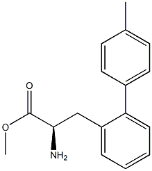 METHYL (2R)-2-AMINO-3-[2-(4-METHYLPHENYL)PHENYL]PROPANOATE Struktur