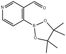 3-FORMYLPYRIDINE-4-BORONIC ACID PINACOL ESTER Struktur