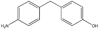 4-(4-AMINOBENZYL)PHENOL Struktur