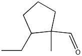 ETHYLMETHYLCYCLOPENTANAL Struktur