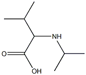 2-(ISOPROPYLAMINO)-3-METHYLBUTANOIC ACID Struktur