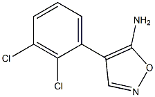 4-(2,3-DICHLOROPHENYL)ISOXAZOL-5-AMINE Struktur