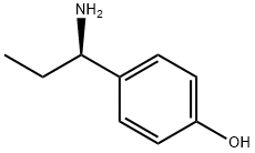 4-((1R)-1-AMINOPROPYL)PHENOL Struktur