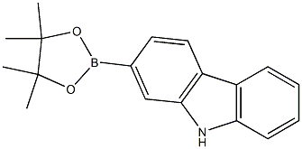 2-(4,4,5,5-TETRAMETHYL-1,3,2-DIOXABOROLAN-2-YL)-9H-CARBAZOLE Struktur