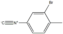 3-BROMO-4-METHYL-PHENYLISOCYANIDE Struktur