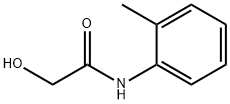 2-HYDROXY-N-(2-METHYLPHENYL)ACETAMIDE Struktur