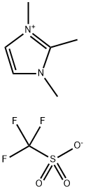 1,2,3-TRIMETHYLIMIDAZOLIUM TRIFLUOROMETHANESULFONATE Struktur