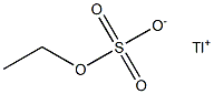 THALLIUM (I) ETHYLSUFATE Struktur