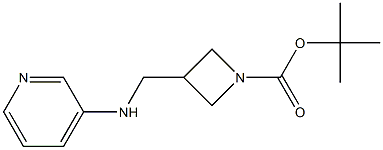 1-BOC-3-[(PYRIDIN-3-YLAMINO)-METHYL]-AZETIDINE Struktur