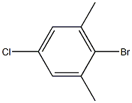 1-BROMO-4-CHLORO-2,6-DIMETHYLBENZENE Struktur