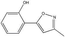 2-(3-METHYLISOXAZOL-5-YL)PHENOL Struktur