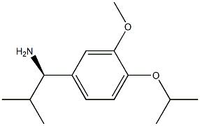 (1R)-1-[3-METHOXY-4-(METHYLETHOXY)PHENYL]-2-METHYLPROPYLAMINE Struktur