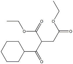 2-CYCLOHEXANECARBONYL-SUCCINIC ACID DIETHYL ESTER Struktur