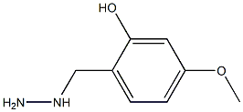 2-HYDROXY-4-METHOXY-BENZYL-HYDRAZINE Struktur