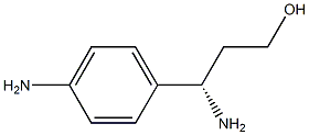 (S)-3-AMINO-3-(4-AMINO-PHENYL)-PROPAN-1-OL Struktur