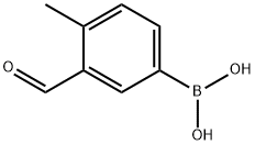 3-FORMYL-4-METHYLPHENYLBORONIC ACID Struktur