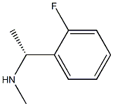 (R)-N-METHYL-1-(2-FLUOROPHENYL)ETHYLAMINE Struktur