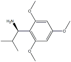 (1R)-2-METHYL-1-(2,4,6-TRIMETHOXYPHENYL)PROPYLAMINE Struktur