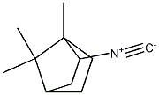 1,7,7-TRIMETHYLBICYCLO[2.2.1]HEPT-2-YL ISOCYANIDE Struktur