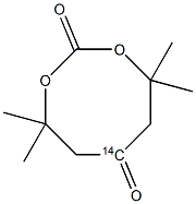 DI-T-BUTYLCARBONATE, [CARBONYL-14C]- Struktur