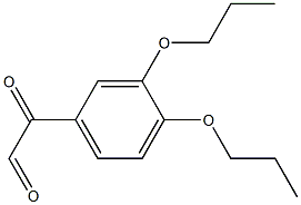 (3,4-DIPROPOXY-PHENYL)-OXO-ACETALDEHYDE Struktur