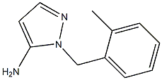 2-(2-METHYL-BENZYL)-2H-PYRAZOL-3-YLAMINE Struktur