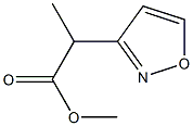 METHYL 2-(ISOXAZOL-3-YL)PROPANOATE Struktur