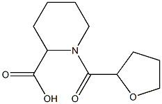 1-(TETRAHYDROFURAN-2-YLCARBONYL)PIPERIDINE-2-CARBOXYLIC ACID Struktur