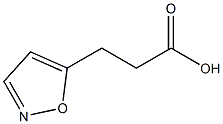 3-(5-ISOXAZOLYL)PROPANOIC ACID Struktur