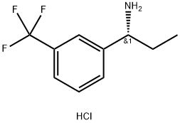 (1R)-1-[3-(TRIFLUOROMETHYL)PHENYL]PROPYLAMINE Struktur