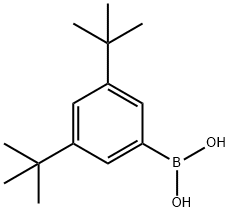 (3,5-Di-tert-butylphenyl)boronic acid Struktur