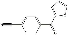 2-(4-CYANOBENZOYL)FURAN Struktur