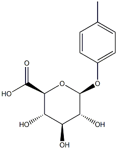 P-TOLYL-BETA-D-GLUCURONIC ACID Struktur