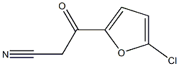 3-(5-CHLORO-FURAN-2-YL)-3-OXO-PROPIONITRILE Struktur