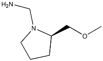 [(R)-2-METHOXYMETHYL-TETRAHYDRO-PYRROL-1-YL]-METHYLAMINE Struktur