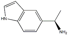 (1R)-1-INDOL-5-YLETHYLAMINE Struktur