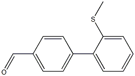 4-(2-METHYLTHIOPHENYL)BENZALDEHYDE Struktur